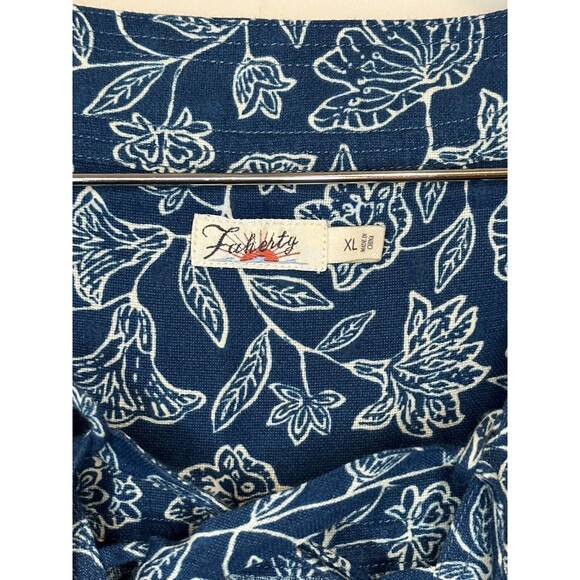 Faherty X B. Yellowtail Cameo Cove Sz XL Tunic Dress - Picture 4 of 6